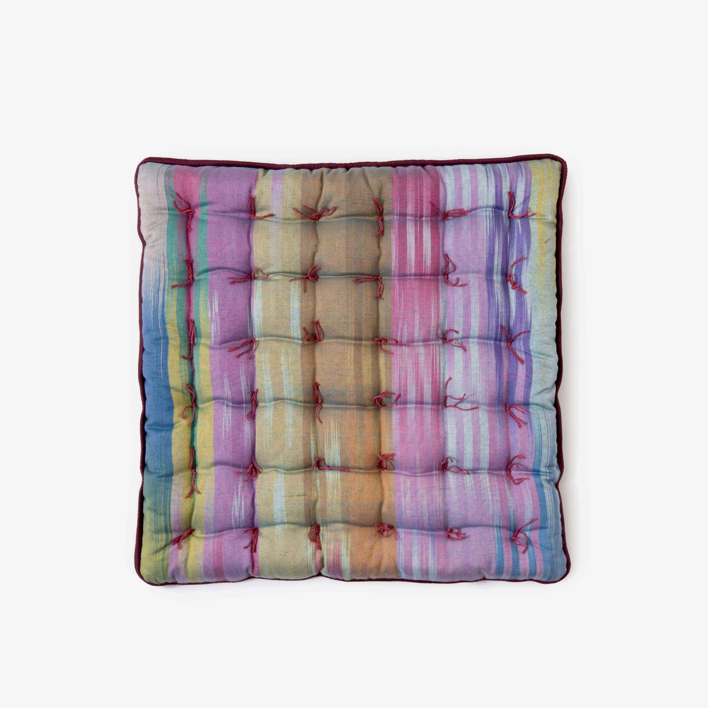 Eggplant Royal Road square seat pad 