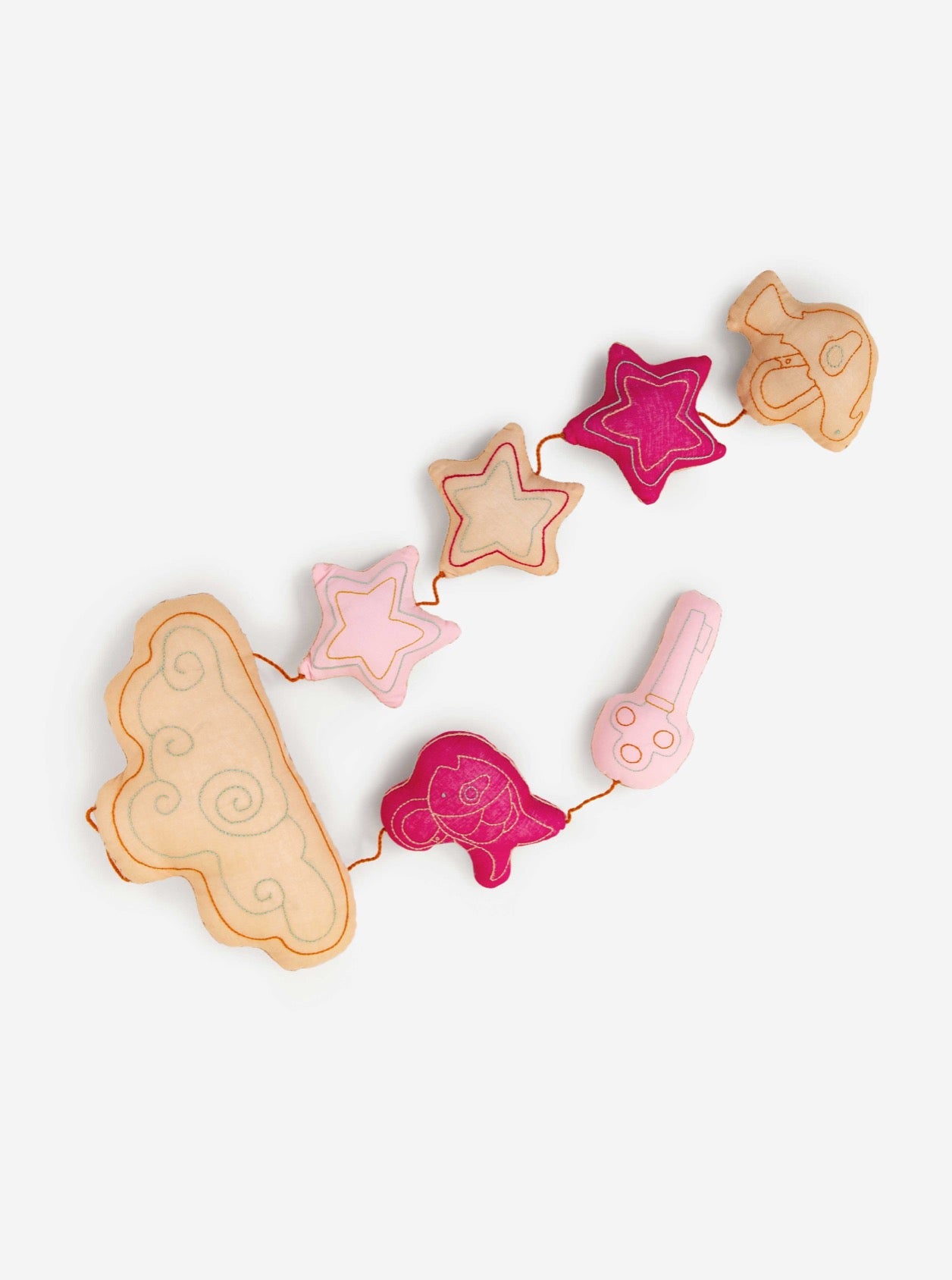 Wheat Lucky Charm baby mobile