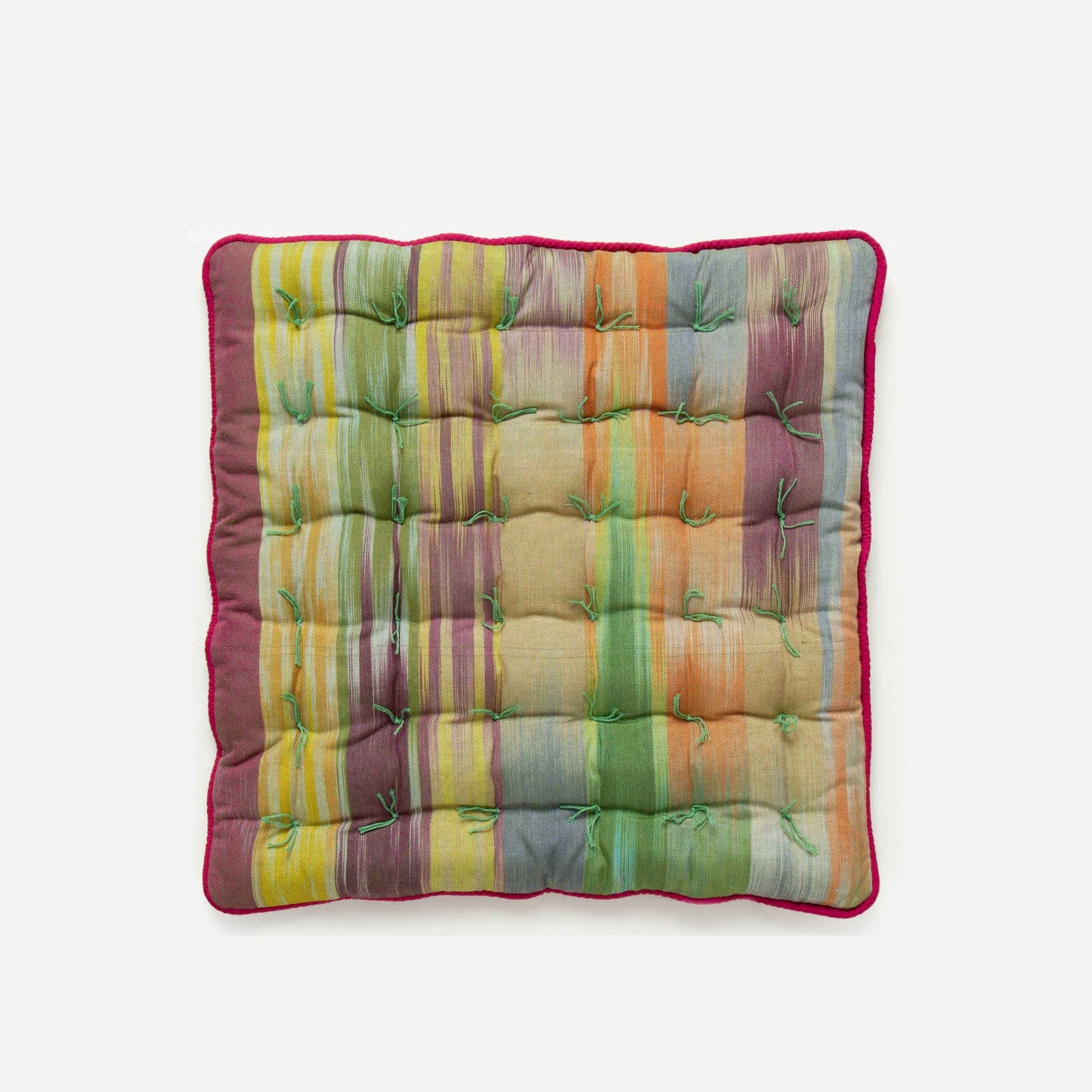 Green Royal Road square seat pad