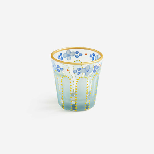 Nile blue Saghi shot glass
